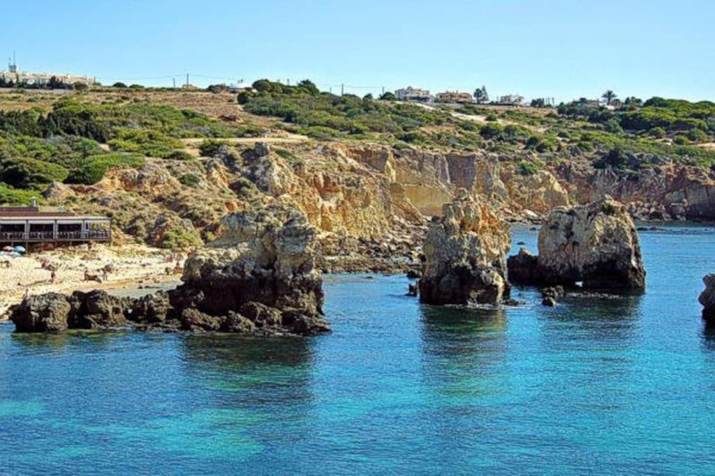 Apartamento Encantador A 100M Da Praia Carvoeiro  Dış mekan fotoğraf