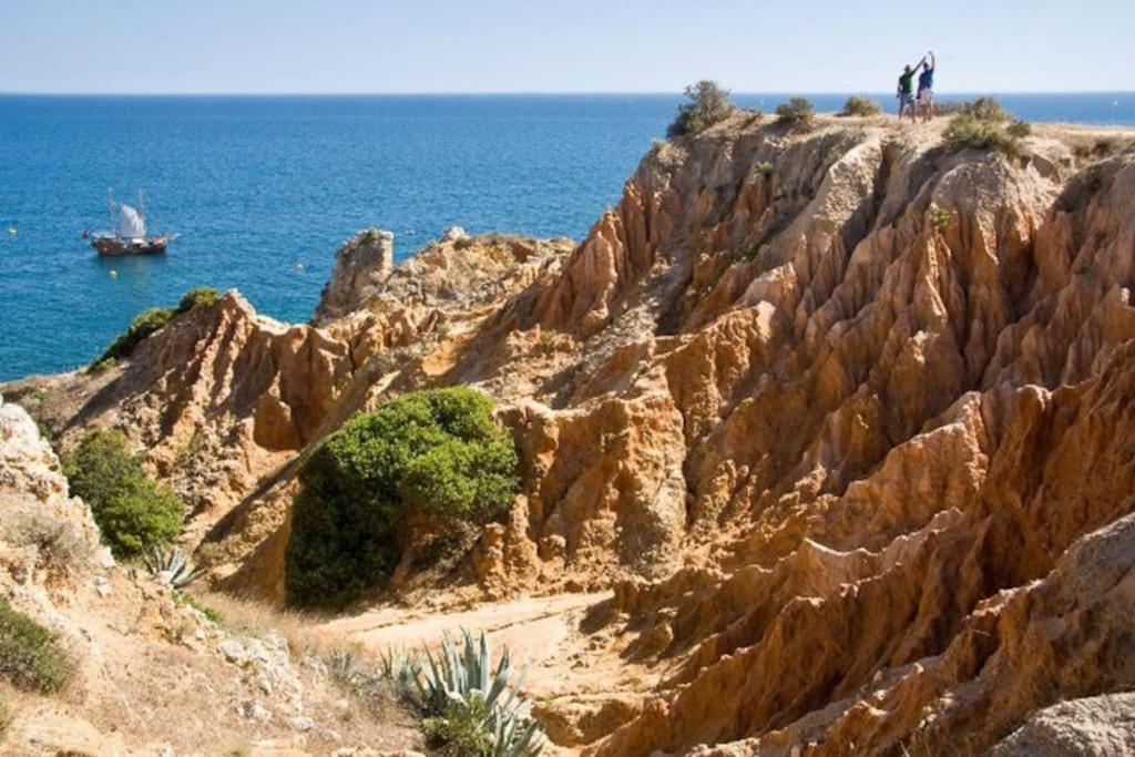 Apartamento Encantador A 100M Da Praia Carvoeiro  Dış mekan fotoğraf