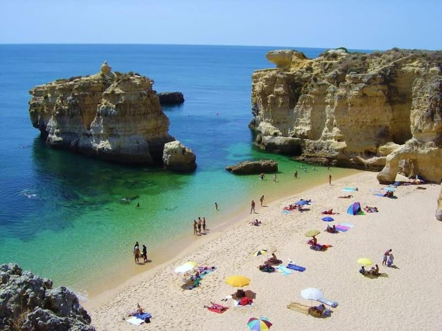 Apartamento Encantador A 100M Da Praia Carvoeiro  Dış mekan fotoğraf